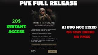 HUGE PVE NEWS!!! AI BUG STILL NOT FIXED Escape From Tarkov PVE