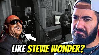 First Time Hearing - Ren & Sam Tompkins - Improvising Around STEVIE WONDER?! (REACTION)