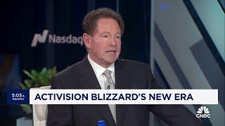 Activision Blizzard CEO Bobby Kotick on leadership change, Microsoft acquisition and next steps