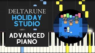 Holiday Studio (Advanced Piano Tutorial) - Deltarune