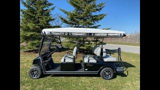 2021 Club Car Villager 6 Black Electric