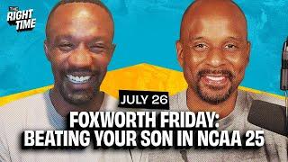 Foxworth Friday: Beating Your Son in NCAA 25, the Election Cycle, and the WNBA Break is Good
