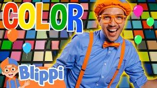 Blippi Visits The Color Factory In NYC | Kids TV Shows | Learn Colors | Educational Videos for Kids