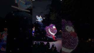 Enchanting disney character parade #disneyparade # Disney #characters #beautifullights