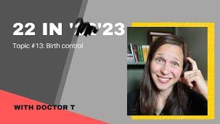 22 in '23: Birth control