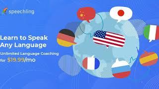 Speechling - Unlimited Language Tutoring for $19.99/month (Version 3)