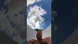 O'Gliss Park Free Fall Waterslide Face Cam #Shorts