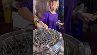 1분 완성! 신기한 태국 길거리 아이스크림 / Thai street ice cream  #streetfood #thaistreetfood #bangkokstreetfood