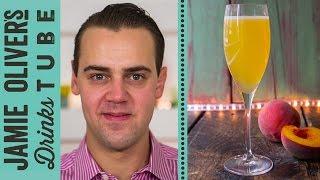 Classic Peach Bellini Cocktail | Simone Caporale