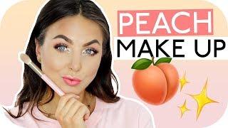 GLOWY & PEACH MAKEUP TUTORIAL mit Drogerieprodukten deutsch | Schicki Micki