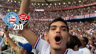 A FONTE TREMEU! FESTA ABSURDA! VI O BAHIA COMER GALINHA NA FONTE NOVA NO BAVI - Bahia 2 x 0 Vitória