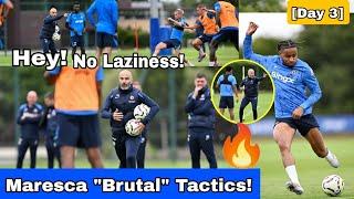 Chelsea Preseason Training Day 3!No Fofana & Lavia! | Maresca Tactics | Major Things spotted,Nkunku