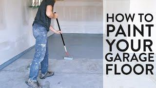 (Sponsored) How to Paint Your Garage Floor