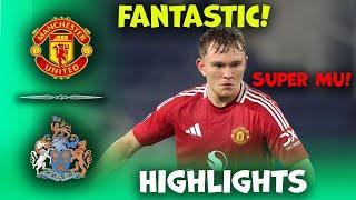 Manchester united u21 vs Altrincham | National League Cup | Highlights 19-11-2024