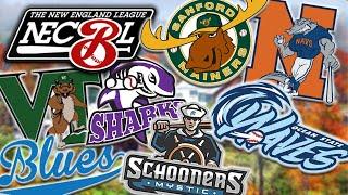 New England Collegiate Baseball League - All Logos RANKED