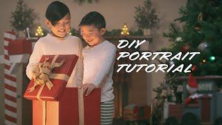 Portraits at HOME! DIY Professional Looking Family Photos. Photography Tutorial, Tips & Tricks
