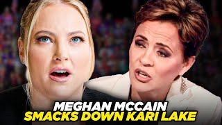Kari Lake Melts Down After Brutal Smackdown By Meghan McCain