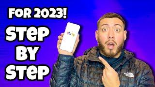 How to sell on Ebay in 2023!! NO MONEY!! PHONE ONLY!! NO PRINTER!!