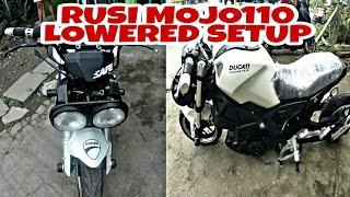 Vlog#98 RUSI MOJO110 LOWERED SETUP