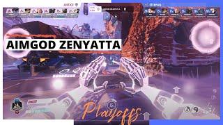 AIMGOD ZENYATTA POV | Playoffs | Washington Justice vs Paris Eternal | Overwatch League Season 2020