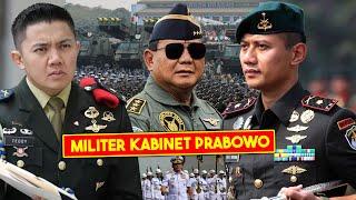 Strategi Jenius Presiden Prabowo Gandeng Menteri & Wakil Menteri dari Militer Kabinet Prabowo Gibran