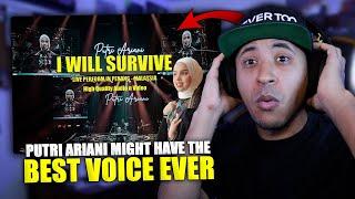 SHE'S PERFECT!! | PUTRI ARIANI - I WILL SURVIVE (LIVE PERFORM) GLORIA GAYNOR (COVER) Reaction