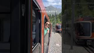 Discovering the MATTERHORN! Epic views from the Gornergrat train in Zermatt