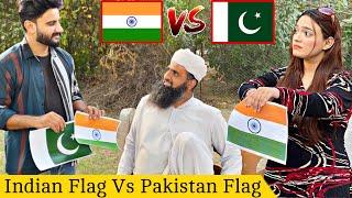 INDIAN FLAG VS PAKISTANI FLAG | SOCIAL EXPERIMENT IN PAKISTAN @ThatWasCrazy