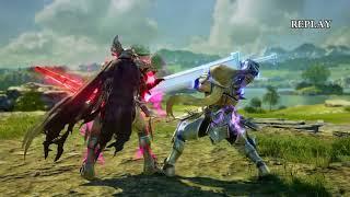 Soul Calibur 6 - Nightmare vs Siegfried Gameplay (1080p 60fps)