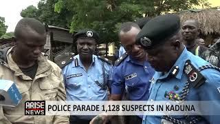 POLICE PARADE 1,128 SUSPECTS IN KADUNA