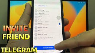 How to Invite Friend on Telegram