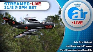 AMA Air // Live from Jets Over Deland - Jet Stars Youth Program - World Championships Round Up