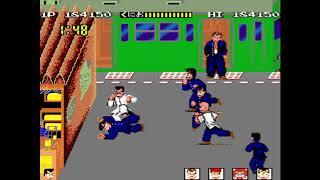 [고전게임 원코인] 열혈경파 쿠니오군 (일본판) Nekketsu Kouha Kunio-kun (Japan) -- 675,350점 플레이