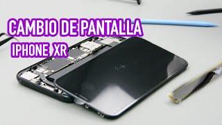 ️Cambio de [PANTALLA] iPHONE XRTRUCOS para DESMONTAR IPHONE XR (MUY FÁCIL) ¡con ANDREY!