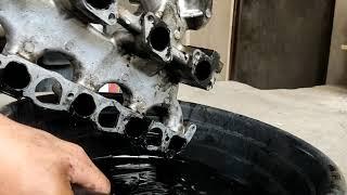 Cleaning Throttle body , EGR Valve and Intake Manifold for our Mitsubishi 4X4 2007 model