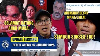 RESMI! Arema Datangkan Pemain Muda Keturunan Jerman! Desakan Ze Gomes Out!