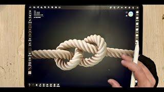 Tutorial: Rope in Nomad Sculpt #nomadsculpt