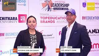 Ujjwal Singh, CEO, Infinity Learn | Top Education Brands 2023