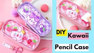 DIY Homemade Paper Pencil Box / how to make kawaii pencil box / art and craft / easy craft ideas