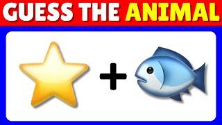 Can You Guess The ANIMAL By Emoji | Emoji Quiz