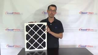 Restaurant Ventilation - Pleated Charcoal Air Filters