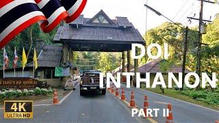 DRIVING in DOI INTHANON NATIONAL PARK Part II, Chiang Mai province, THAILAND I 4K 60fps