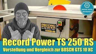 Record Power TS250 RS⎜meine neue Säge⎜kleine holzwerkstatt