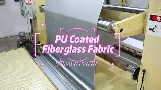 PU Coated Fiberglass Fabric