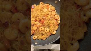 Easy, delicious shrimp noodles