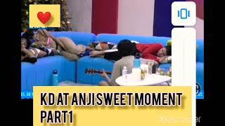 #kyji anji at kd ang sweet nila sa living area