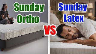 Sunday Ortho Latex 4 vs Sunday Latex Plus 4 Mattress Comparison (Which One Is Better?) 2024