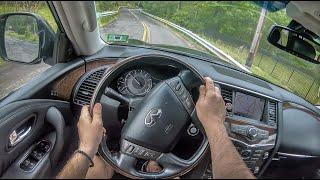 Infiniti QX56 New Jersey  | 4K POV Test Drive #234 Joe Black