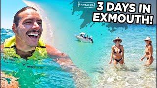 3 EPIC DAY TRIPS NEAR EXMOUTH! BOATING, DIVING & HIKING!