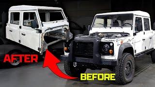 CUMMINS POWERED DEFENDER! Full Rebuild